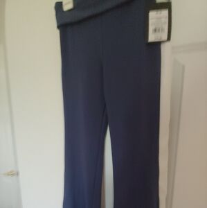Stylish Blue Pants with White Stripe NWT SIZE 8